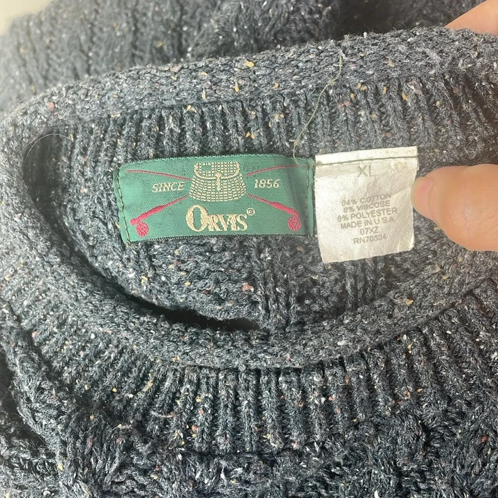 Vintage Orvis Knit Sweater